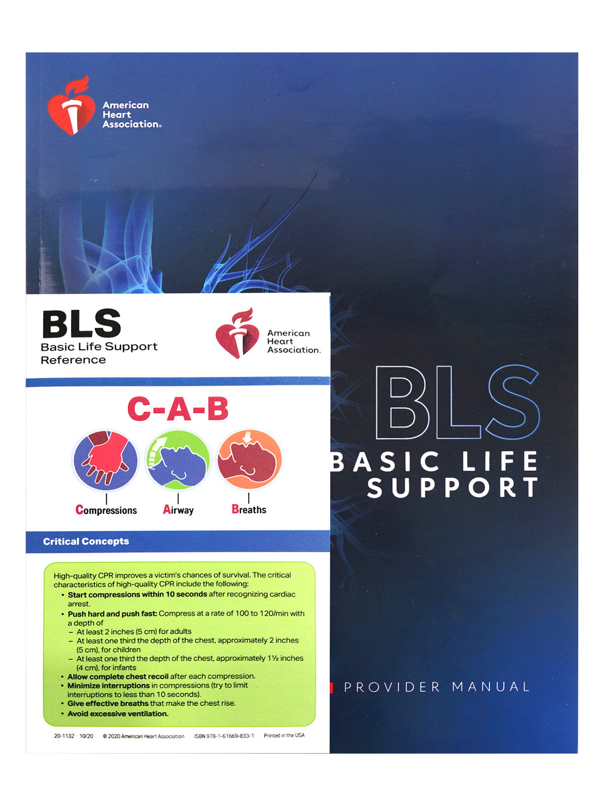 Basic Life Support Provider Manual American Heart Association (1616697687)