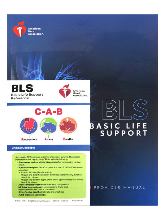 Basic Life Support Provider Manual American Heart Association (1616697687)